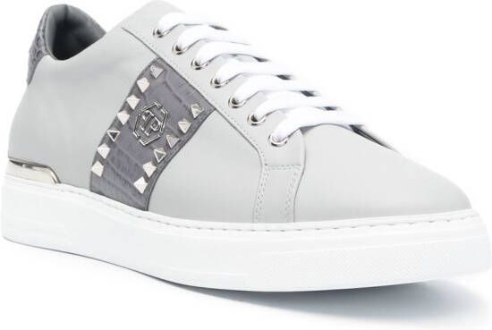 Philipp Plein The Plein Original TM low-top sneakers Grijs