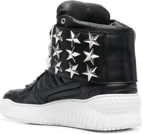 Philipp Plein Thunder high-top sneakers Zwart