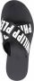 Philipp Plein TM Gummy leren slippers Zwart - Thumbnail 4