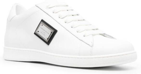 Philipp Plein TM low-top sneakers Wit