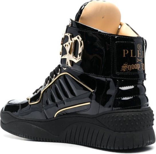 Philipp Plein x Snoop Dogg PLEINDOGG sneakers Zwart
