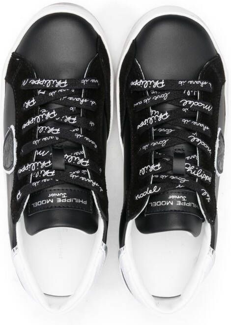 Philippe Model Kids Paris low-top sneakers Zwart