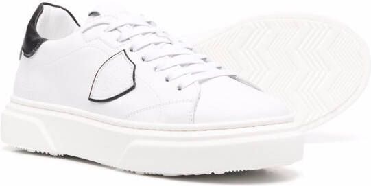 Philippe Model Kids Temple low-top sneakers Wit