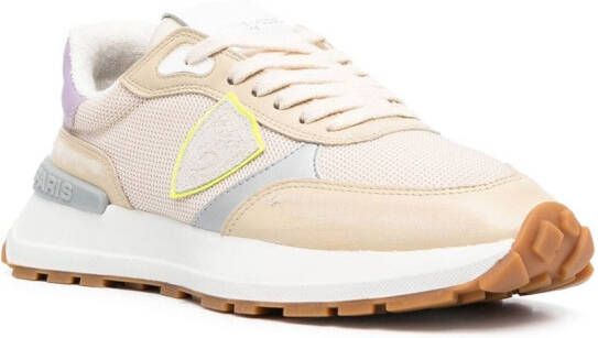 Philippe Model Paris Sneakers met colourblocking Beige