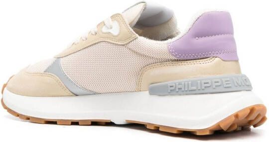 Philippe Model Paris Sneakers met colourblocking Beige