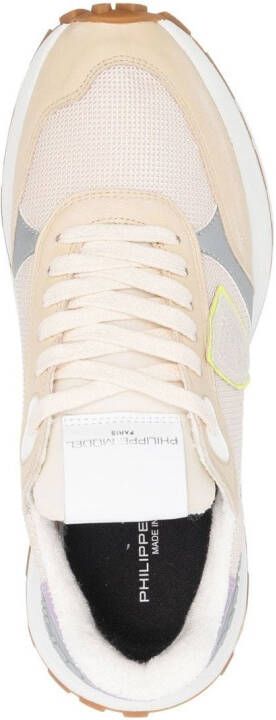 Philippe Model Paris Sneakers met colourblocking Beige