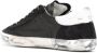 Philippe Model Paris Gerafelde sneakers Zwart - Thumbnail 3