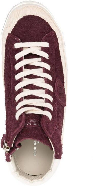 Philippe Model Paris High-top sneakers Rood