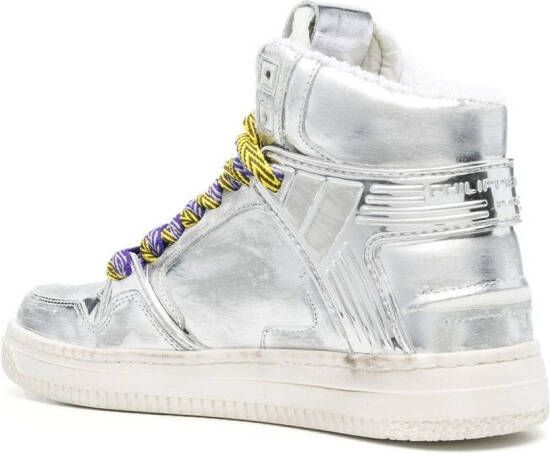 Philippe Model Paris high-top sneakers Zilver