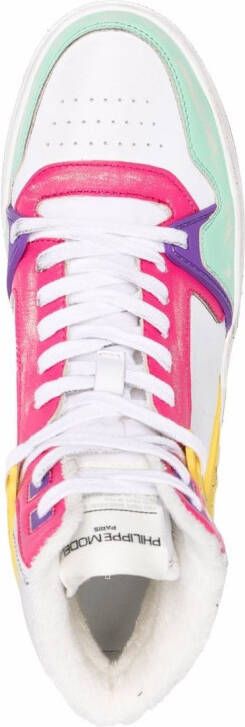 Philippe Model Paris LGHD high-top sneakers Wit