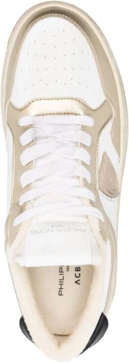 Philippe Model Paris Lyon Ble low-top sneakers Wit