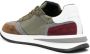 Philippe Model Paris Mondial sneakers met colourblocking Groen - Thumbnail 3