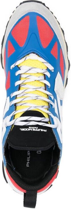 Philippe Model Paris Sneakers met vlakken Blauw