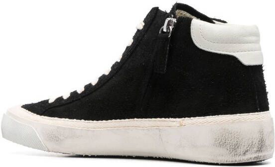 Philippe Model Paris Plaisir high-top sneakers Zwart