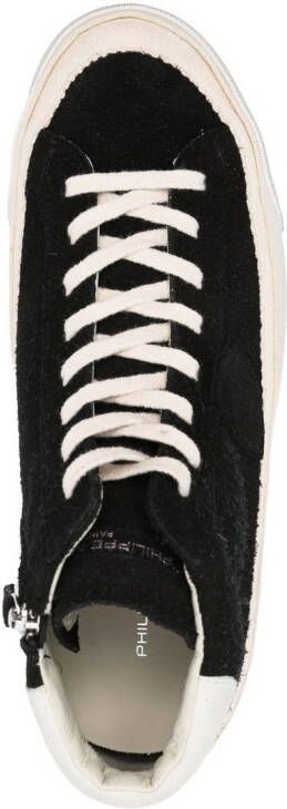 Philippe Model Paris Plaisir high-top sneakers Zwart