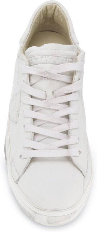 Philippe Model Paris Prsx gerafelde sneakers Wit