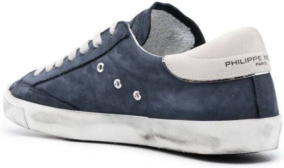 Philippe Model Paris PRSX low-top sneakers Blauw