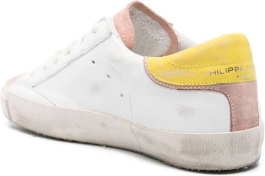 Philippe Model Paris PRSX leren sneakers Roze