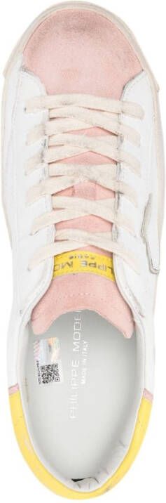 Philippe Model Paris PRSX leren sneakers Roze