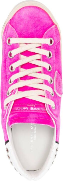 Philippe Model Paris PRSX low-top sneakers Roze