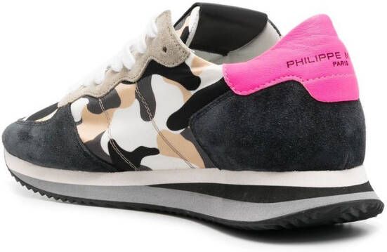 Philippe Model Paris PRSX low-top sneakers Zwart