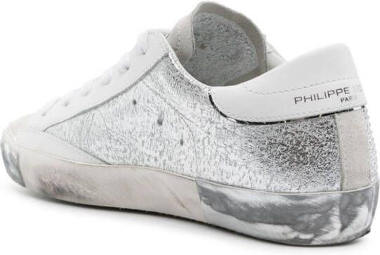 Philippe Model Paris Prsx sneakers met stras detail Grijs