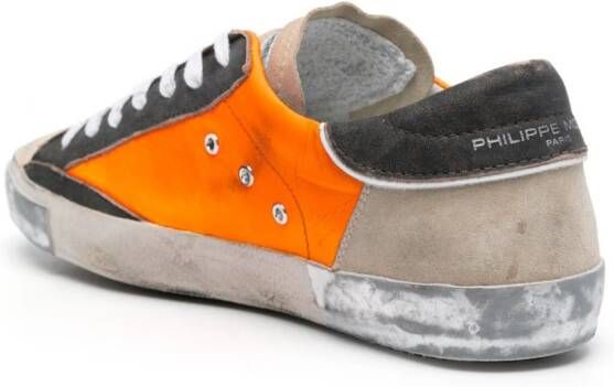 Philippe Model Paris Prsx sneakers met gerafeld effect Oranje