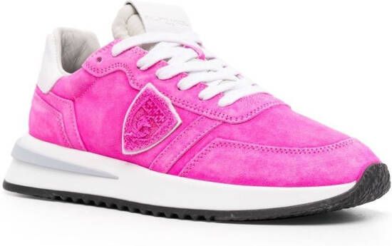 Philippe Model Paris Sneakers met logopatch Roze