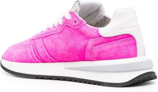 Philippe Model Paris Sneakers met logopatch Roze