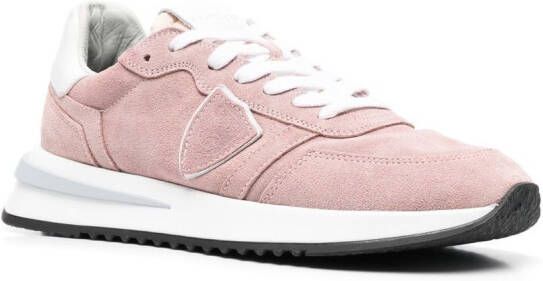 Philippe Model Paris Sneakers met logopatch Roze