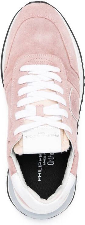 Philippe Model Paris Sneakers met logopatch Roze