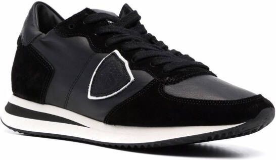 Philippe Model Paris Sneakers met logopatch Zwart