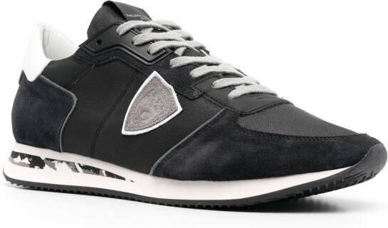 Philippe Model Paris Sneakers met logopatch Zwart