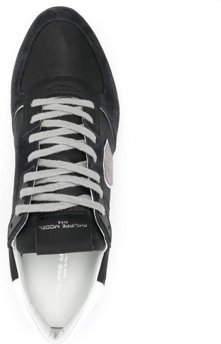 Philippe Model Paris Sneakers met logopatch Zwart