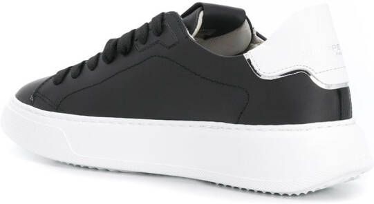 Philippe Model Paris Sneakers met logopatch Zwart