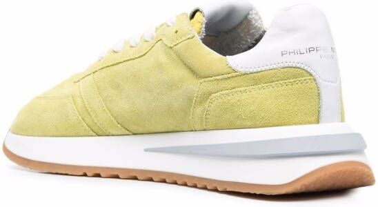 Philippe Model Paris Sneakers met vlakken Geel