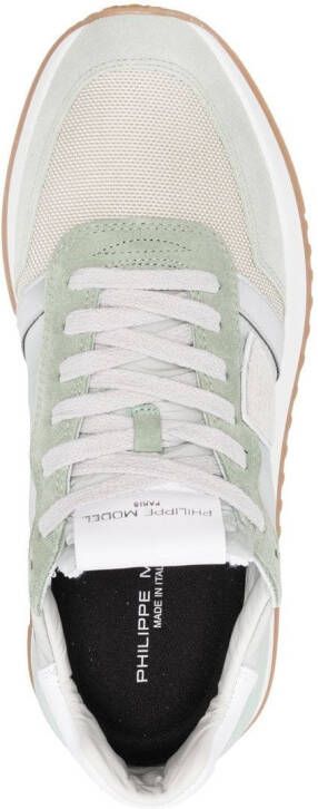 Philippe Model Paris Suède sneakers Groen