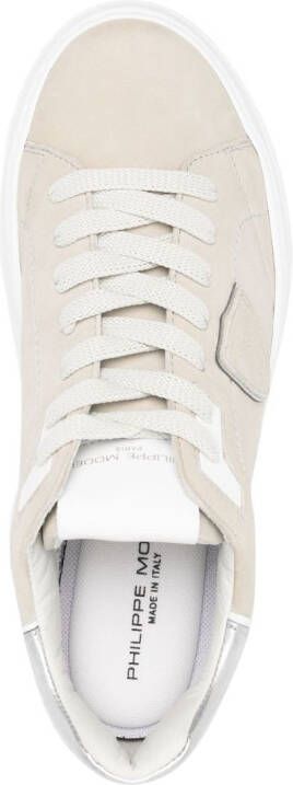 Philippe Model Paris Temple low-top sneakers Grijs