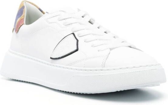 Philippe Model Paris Temple low-top sneakers Wit