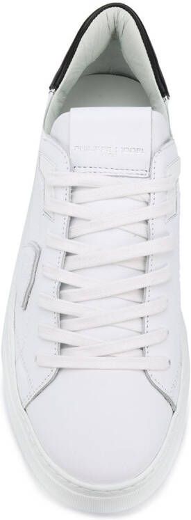 Philippe Model Paris Temple low-top sneakers Wit