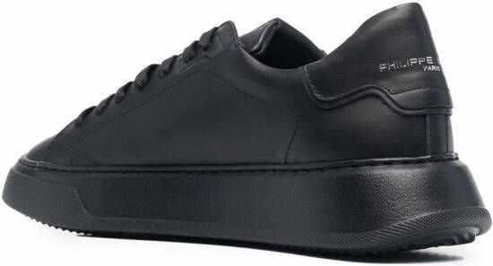 Philippe Model Paris Temple Veau low-top sneakers Zwart