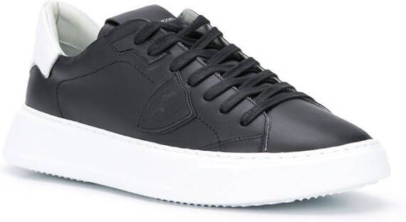 Philippe Model Paris Temple Veau low-top sneakers Zwart