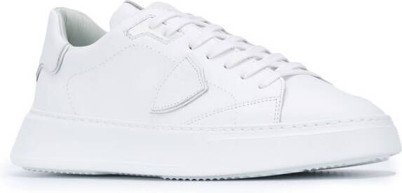 Philippe Model Paris Temple Veau Reflex sneakers Wit