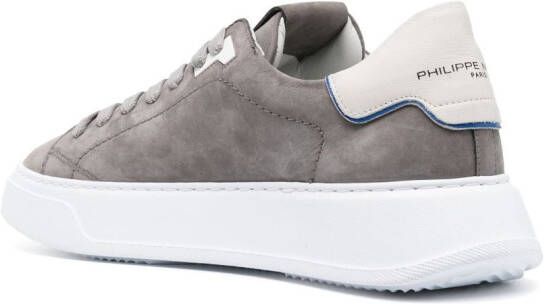 Philippe Model Paris Temple low-top sneakers Grijs