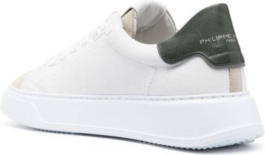 Philippe Model Paris Temple low-top sneakers Wit