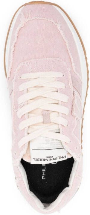 Philippe Model Paris Tropez 2.1 canvas sneakers Roze