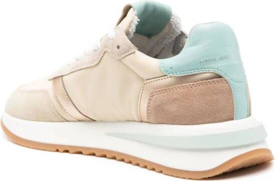 Philippe Model Paris Tropez 2.1 leren sneakers Beige