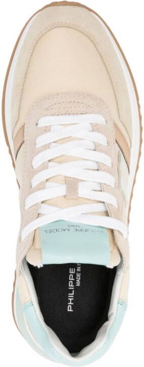 Philippe Model Paris Tropez 2.1 leren sneakers Beige