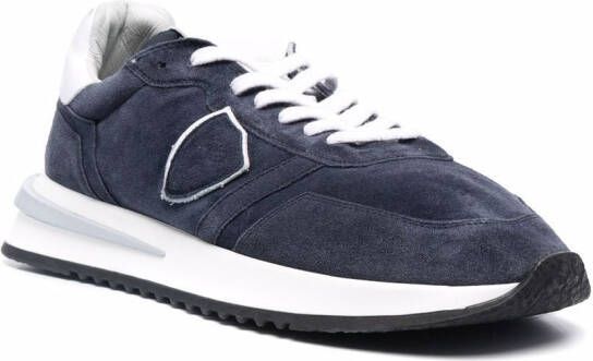 Philippe Model Paris Tropez 2.1 suède sneakers Blauw