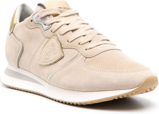 Philippe Model Paris TRPX leren sneakers Beige